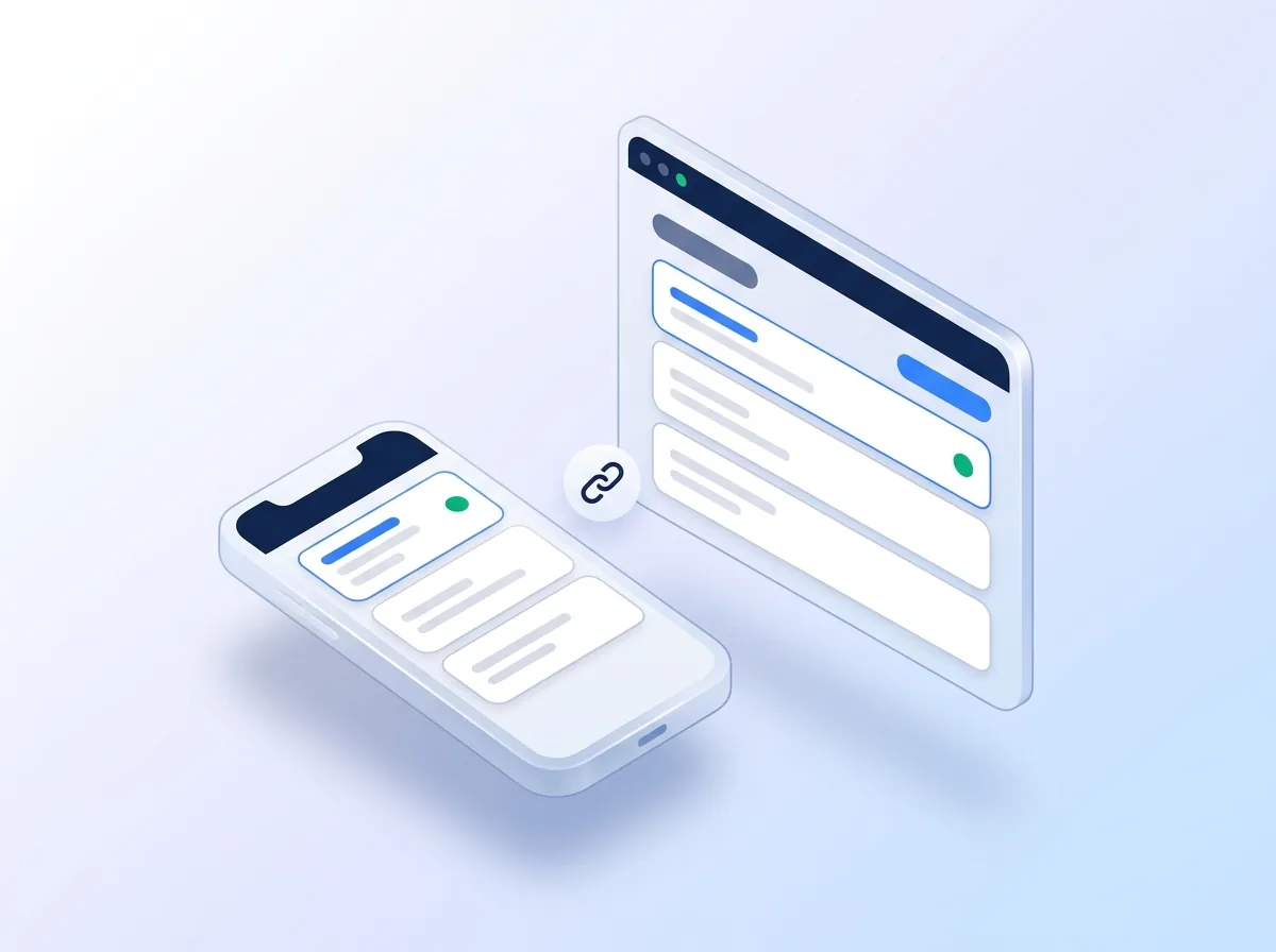 Customer portal showing live shipment tracking and a pay-now button